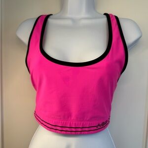 Adam Selman hot Pink Sports Bra